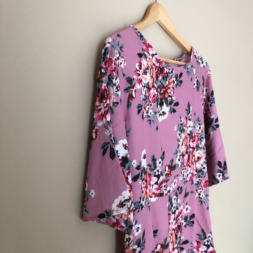 Floral Print Romper - Picture 3 of 6